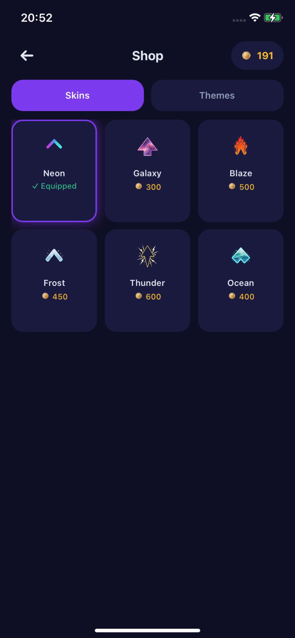 Arrow Move joystick control on iPhone